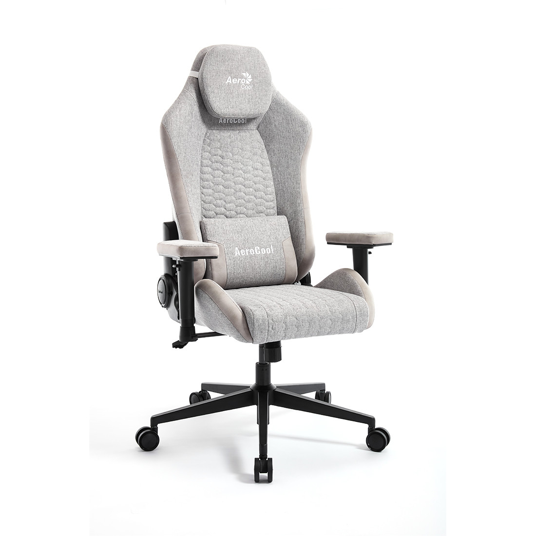 Игровое компьютерное кресло Aerocool CROWN Loft Light Grey, фото 1