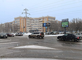 LED - экран: Пр. Абилкайыр хана –ул Г. Жубановой Сторона А