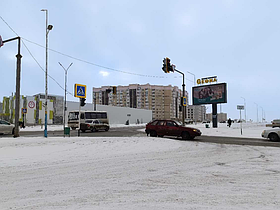 Билборд: Пр. А. Молдагуловой – ул. Мангилик Ел Сторона А