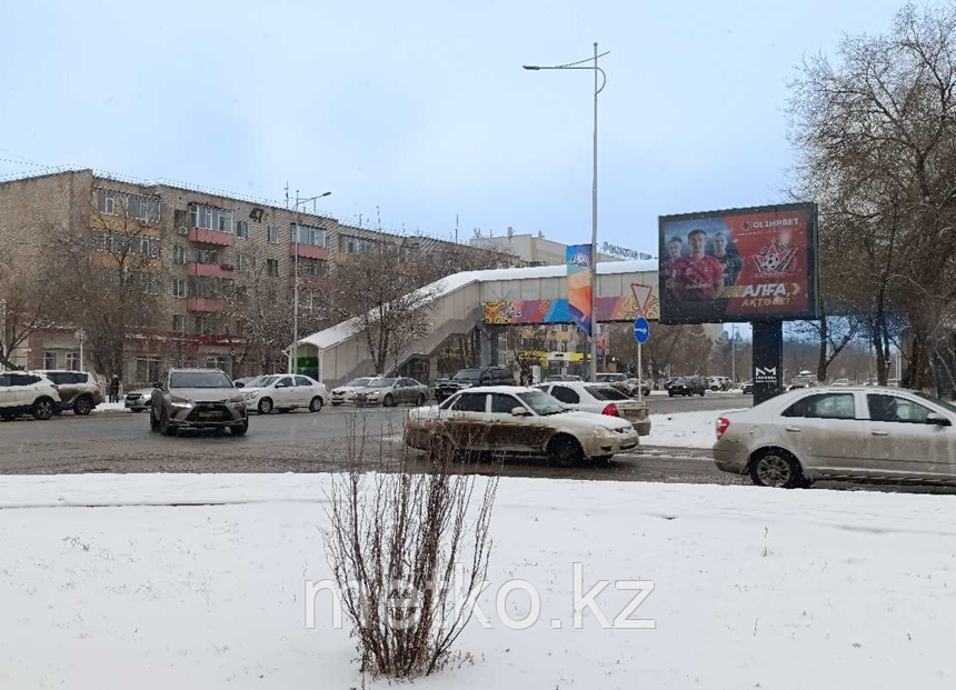 Билборд: Пр. А. Молдагуловой – ул. Маресьева Сторона А
