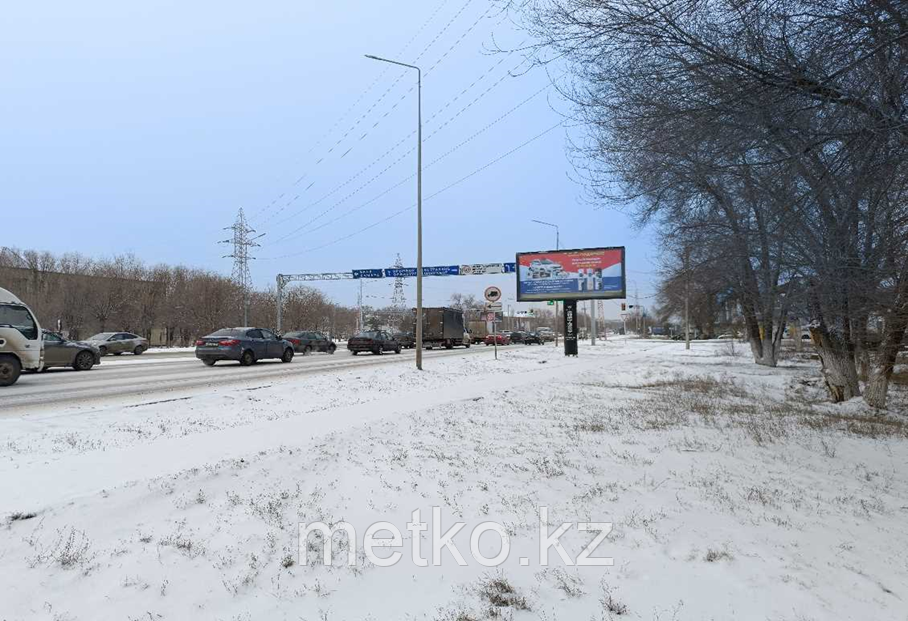 Билборд: Пр. А. Молдагуловой – пр. 312 стр дивизии Сторона А