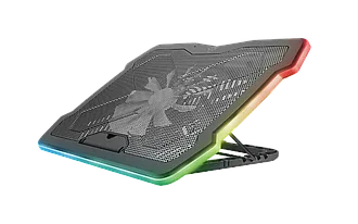 Подставка для ноутбука Trust GXT 1126 AURA черный