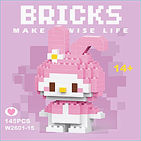 3D Мини-конструктор Bricks "Hello Kitty | My Melody"