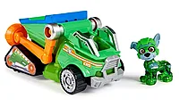 Щенячий патруль. Игр набор Машинка с фиг Рокки, 18см. св,зв.Paw Patrol 43690