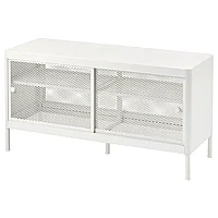 Скамья для хранения вещей МАККАПЭР белый 100x37 см ИКЕА, IKEA