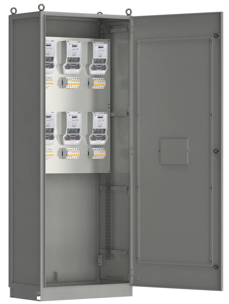 Шкаф коммерческого учета ЗУР8304-130010 160А 6кА 400В IP31 (10хWHх400Вх100А), фото 1