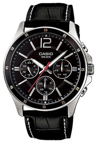 Кварцевые CASIO MTP-1374L-1AVDF сталь, фото 1
