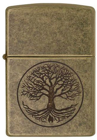 Zippo бензиновая зажигалка 29149, латунь