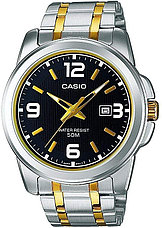 Кварцевые CASIO MTP-1314SG-1AVDF-Gold сталь, фото 6
