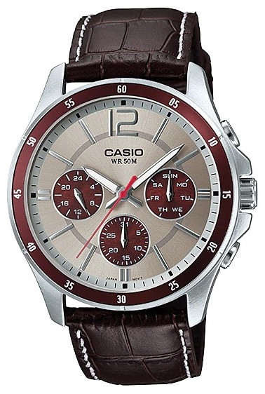 Часы Кварцевые CASIO MTP-1374L-7A1VDF сталь