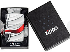 Zippo бензиновая зажигалка 49357 Flame Desing, латунь, фото 4
