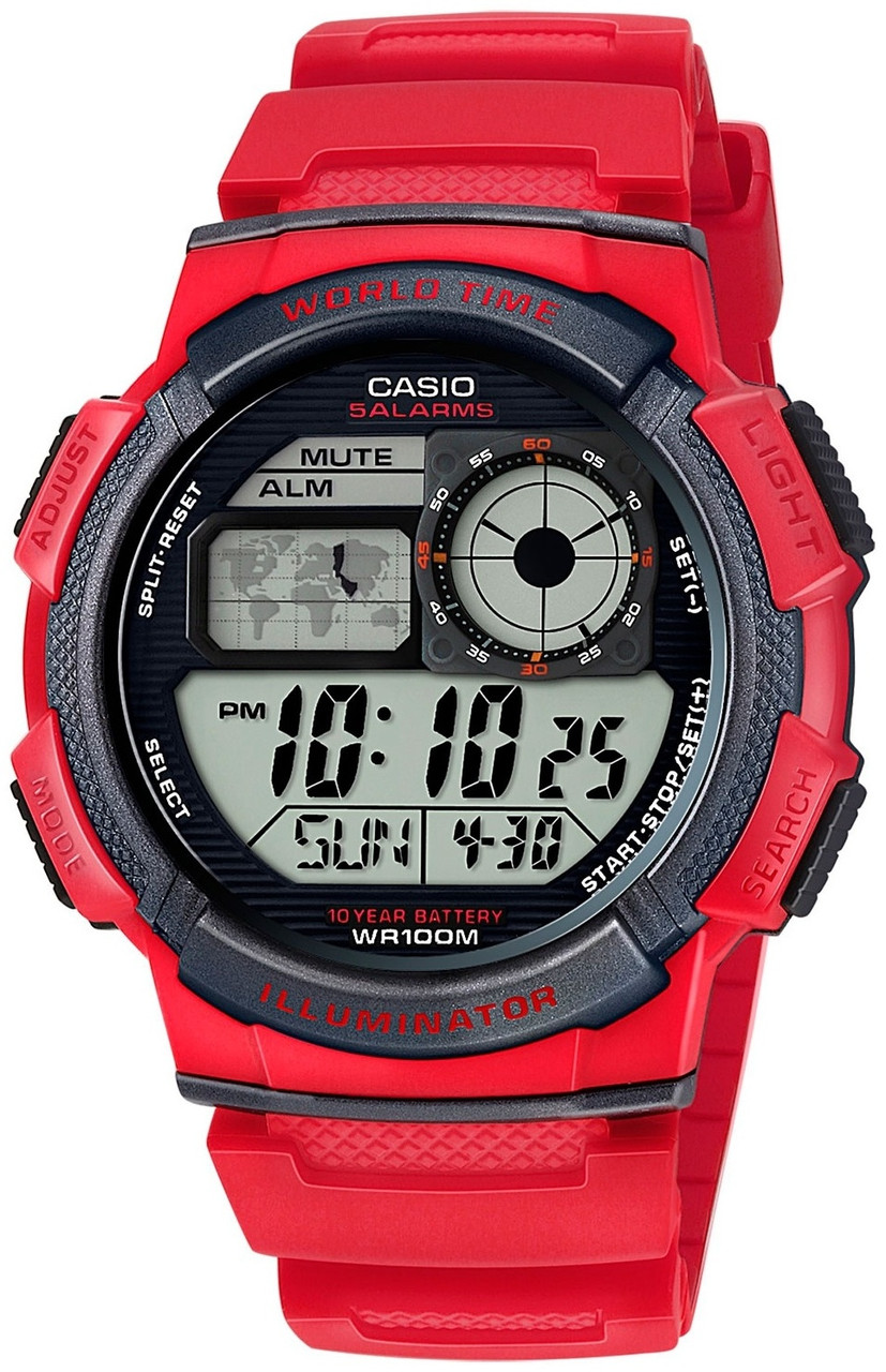 Часы Кварцевые CASIO AE-1000W-4AVDF пластик