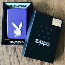 Zippo бензиновая зажигалка Playboy 49286, латунь, фото 5