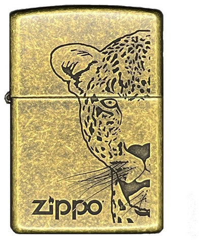 Zippo бензиновая зажигалка MP400509, латунь, фото 1