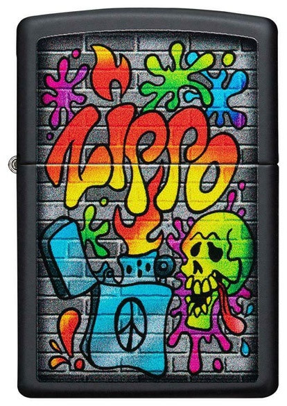 Zippo бензиновая зажигалка 49605, латунь