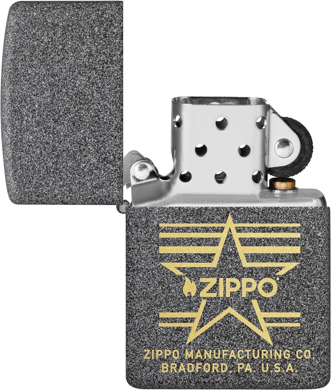 Zippo бензиновая зажигалка 48711, латунь