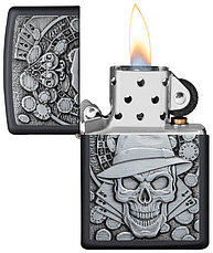 Zippo бензиновая зажигалка 49183 , латунь, фото 3
