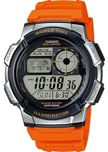 Часы Кварцевые CASIO AE-1000W-4BVDF пластик