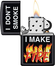 Zippo бензиновая зажигалка CI412247, латунь, фото 5