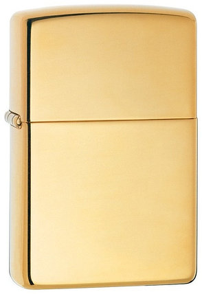 Zippo бензиновая зажигалка 254B, латунь, фото 1