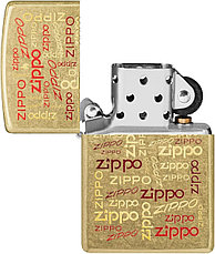 Zippo бензиновая зажигалка 48703, латунь, фото 4