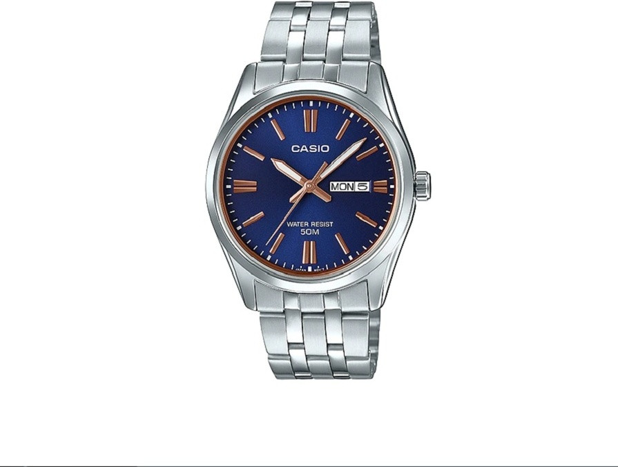 Часы Кварцевые CASIO MTP-1335D-2A2VDF нержавеющая сталь