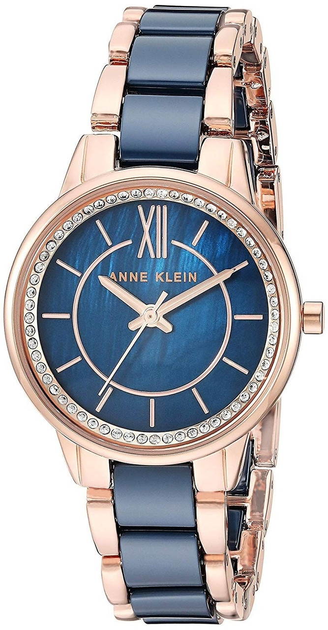 Кварцевые Anne Klein 3344NVRG сталь