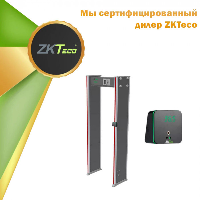 Арочный металлодетектор ZKTeco ZK-D1065TDM, 6 зон, фото 1
