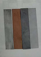 Набор тел разной электропроводимости (цинк, свинец, медь, железо, алюминий)