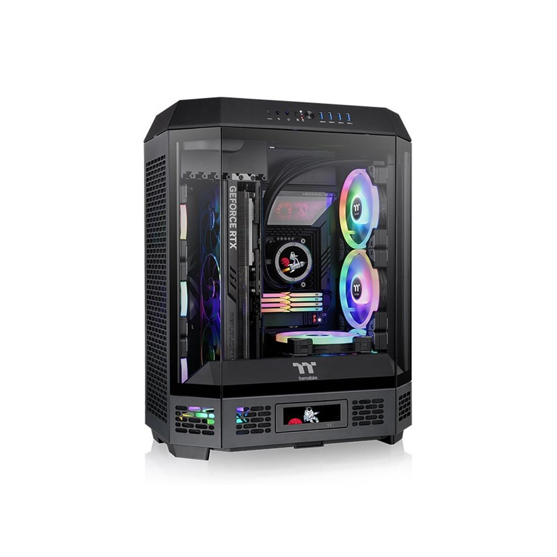 Компьютерный корпус Thermaltake The Tower 600 Black без Б/П CA-1Z1-00M1WN-00