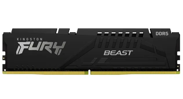 Оперативная память 8GB DDR5 5600MHz Kingston FURY Beast Black XMP CL40 KF556C40BB-8 KF556C40BB-8