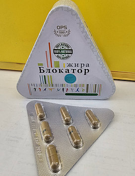 Капсулы для похудения "Блокатор жира" 36 капс., Алматы