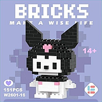 3D Мини-конструктор Bricks "Куроми - Kuromi"