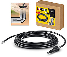 Шланг для прочистки труб STEHER для пистолета G-180, 8 м (75414-180-8), фото 3