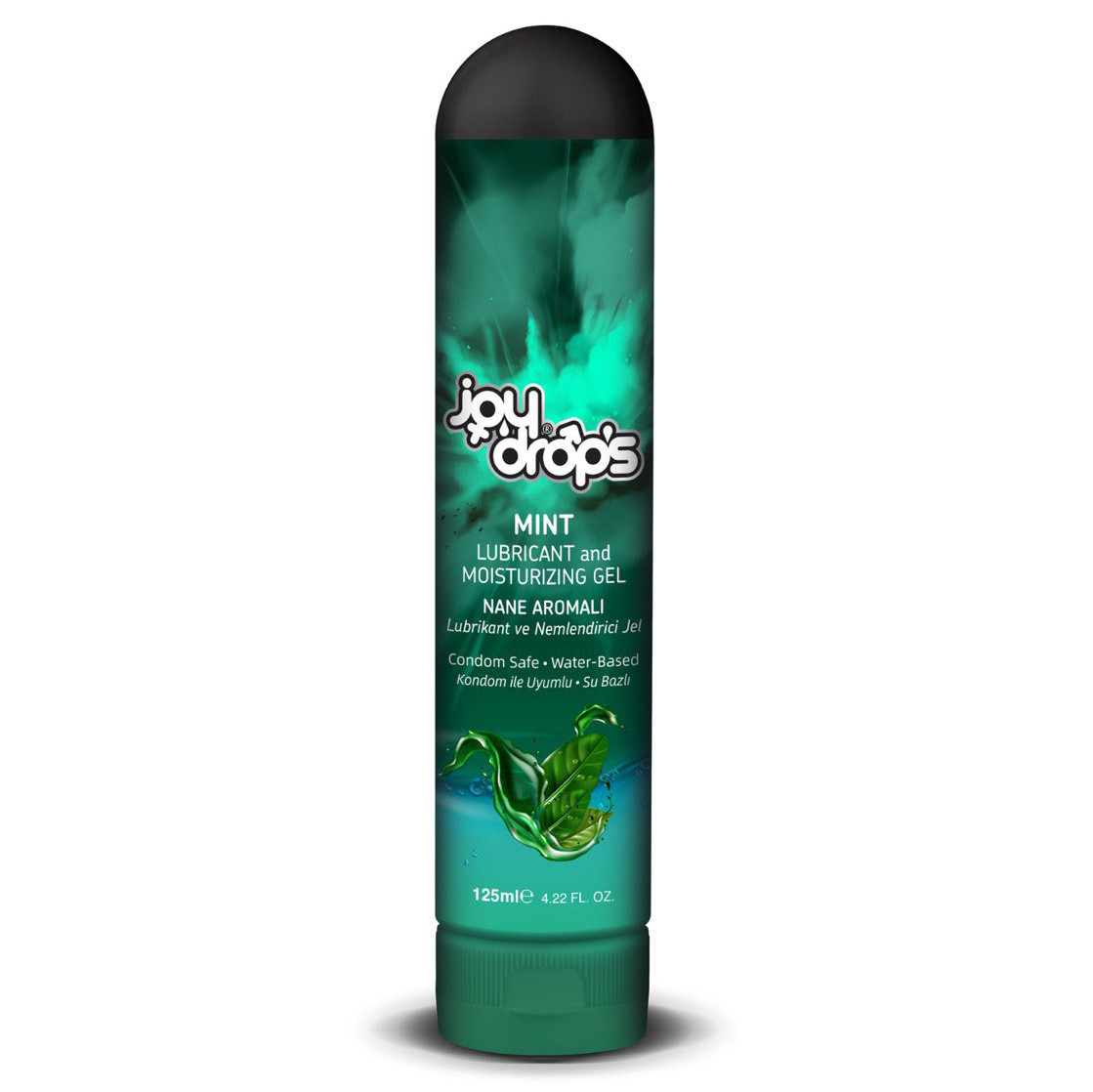 Смазка на водной основе Joydrops "Mint" с ароматом мяты, 125 мл