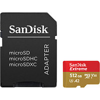 Карта памяти SanDisk 512 Gb Extreme UHS-I microSDXC 190 Mb/s