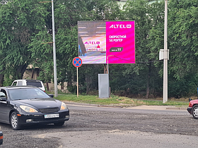 LED-экраны: ул.Жансугурова уг. Ул.Алдабергенова