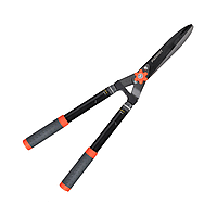 Ножницы для живой изгороди PATRIOT CSP-870, телескоп.ручки, прямое лезвие, PP+TPR рукоятки, 777007796