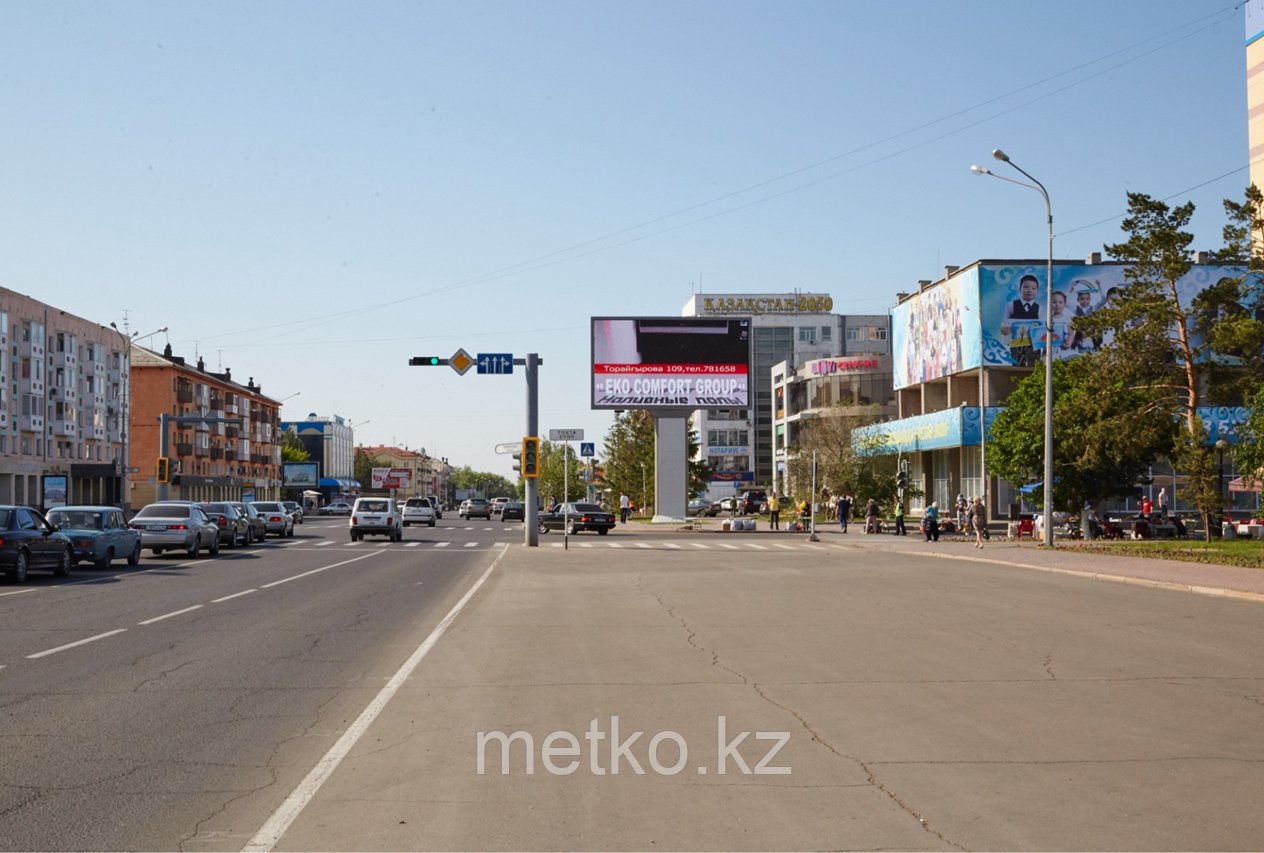 LED экран: Ул.Кривенко - Академика Сатпаева, фото 1