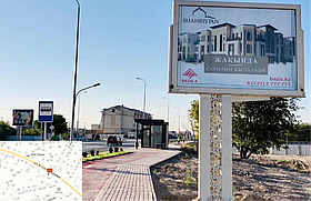 Билборд: пр. Саттарханова, угол ул. Домалақ Ана А