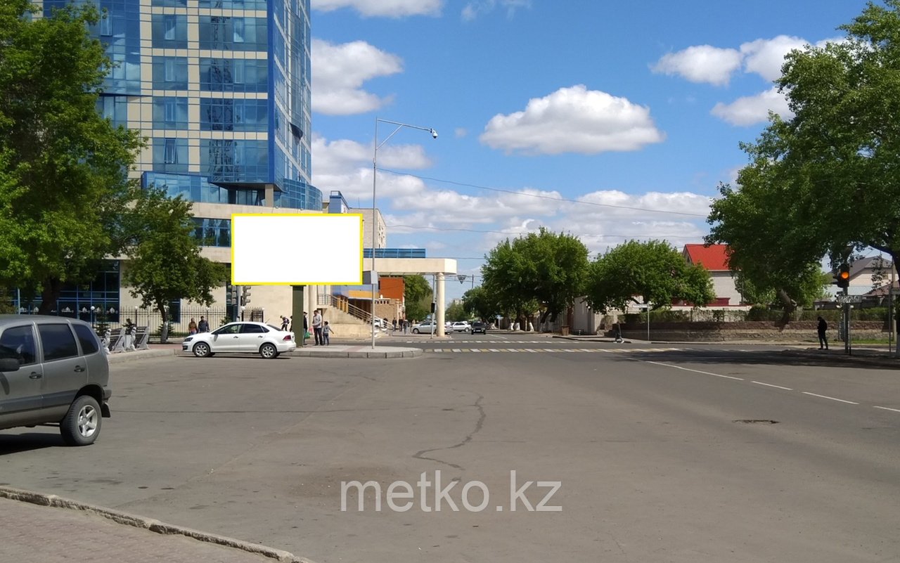 Билборд: Ул. Каирбаева - Бектурова Б
