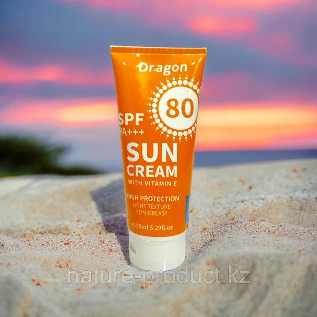 Солнцезащитный крем Dr.Agon, SPF80 PA+++ 150 мл, фото 1