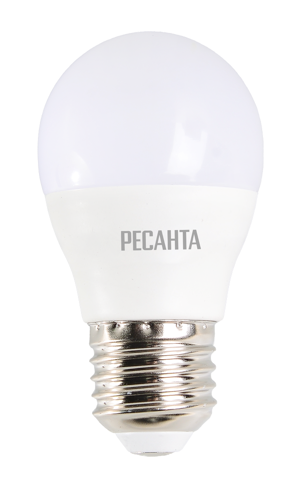 Лампа светодиодная Ресанта LL-R-G45-7W-230-4K-E27