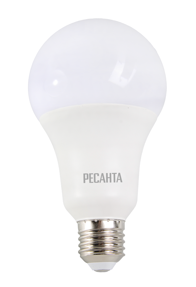Лампа светодиодная Ресанта LL-R-A80-20W-230-6K-E27