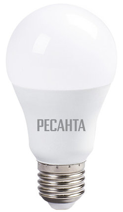 Лампа светодиодная РЕСАНТА LL-R-A60-13W-230-3K-E27, фото 1