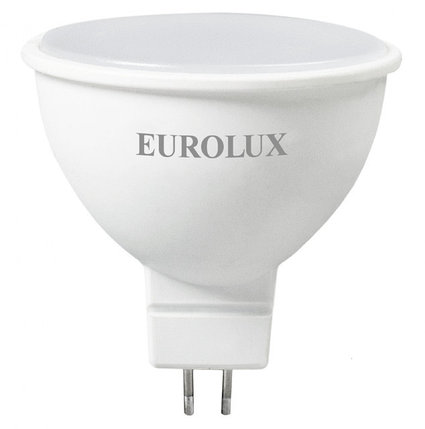 Лампа светодиодная EUROLUX LL-E-MR16-7W-230-4K-GU5.3, фото 1