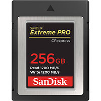 Карта памяти SanDisk 256GB Extreme PRO CFexpress (B) 1700 Mb/s