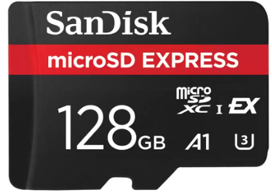 Карта памяти SanDisk 128 Gb microSD Express 880 MB/s, фото 1