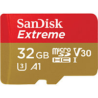 Карта памяти SanDisk 32 Gb Extreme UHS-I microSDHC 100 Mb/s