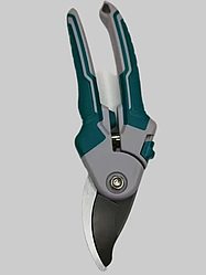 THT15308 - "ТОТАL" Секатор 205мм, двухкомпонентная рукоятка алюминий + TPR пластик.